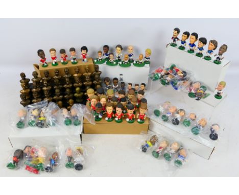 Corinthian - An assortment of over 50 football figures and busts. The busts come loose with a display stand and other come in