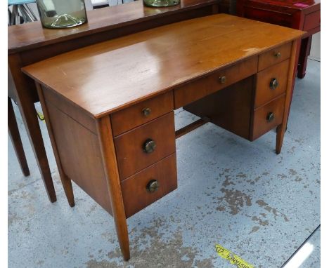 DESK, 122cm x 63.5cm x 75cm, vintage, mid 20th century. 