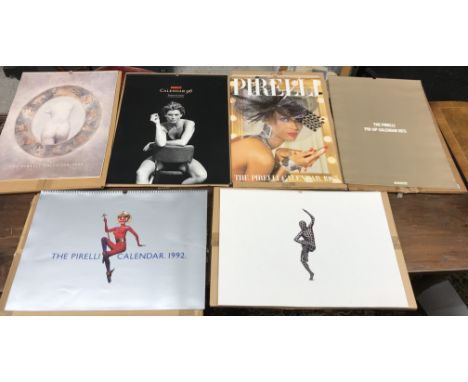 A collection of twenty-three Pirelli calendars comprising 1973, 1985-2006 (23 in 22 boxes)