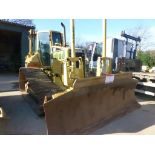 Caterpillar D5N LGP crawler dozer (2005), Serial no. AKD01474, indicated hours 8111.2 with 6-way PAT