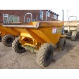 Benford 3000 DSR 3-tonne 4x4 articulated dumper (2004), indicated hours 912.4, weight 2646Kg, VIN
