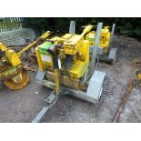 Benford 1-71L single drum pedestrian roller (1995), Serial no. SLBP0000EV08BD025 with Mr Mobile