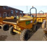 Thwaites 3-tonne articulated dumper (2007), indicated hours 561.5, weight 2010Kg, VIN no.