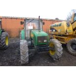 John Deere type 3200 4x4 tractor (1997), indicated hours 3195.6, Regn. no. R788 OCH (Plant no. 650)