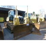 Caterpillar D6K LGP crawler dozer (2007), Serial no. DHA00217, indicated hours 6763.7 with D6K 6-way