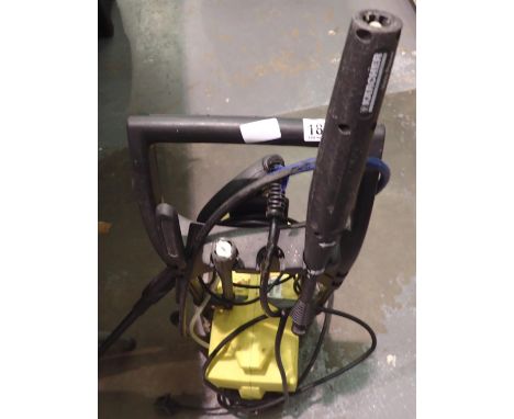 Karcher 411A pressure washer. All electrical items in this lot have been PAT tested for safety and have passed. This does not