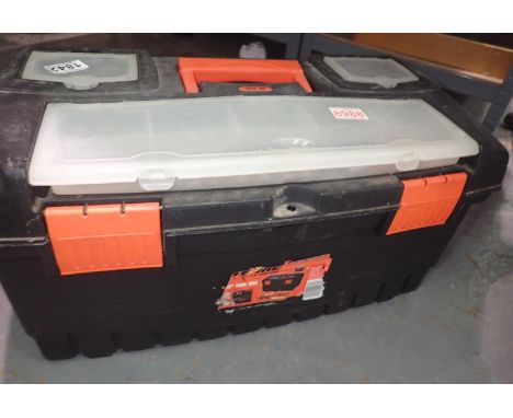 Spitfire toolbox with new vice and tool contents. Not available for in-house P&amp;P 
