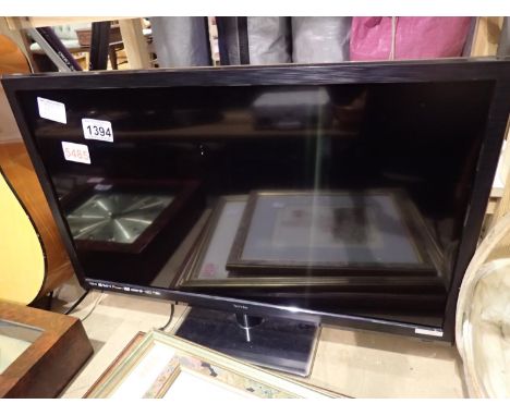 Technik 24 inch LED TV, with no remote. All electrical items in this lot have been PAT tested for safety and have passed. Thi