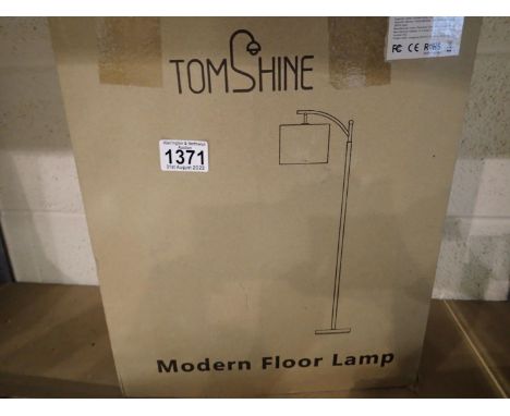 Tomshine modern freestanding floor lamp, boxed. Not available for in-house P&amp;P 