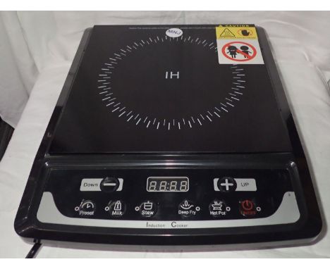 2000W Induction Hob unused. All electrical items in this lot have been PAT tested for safety and have passed. This does not c