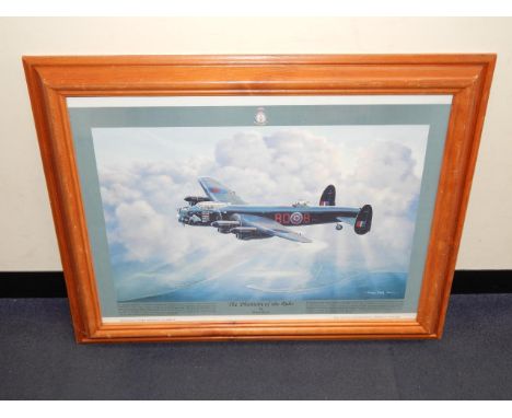 Brian Petch (British 20thC). The Phantom of the Ruhr, limited edition print of 500, signed, 49.5cm x 65cm.