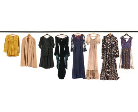 A collection of vintage clothing, Jean Varon, John Charles, Frank Usher, Diana, etc