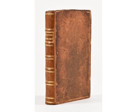 One volume first edition Brookes Angling 1740, "The Art of Angling Rock and Sea - Fishing with The Natural History of River P