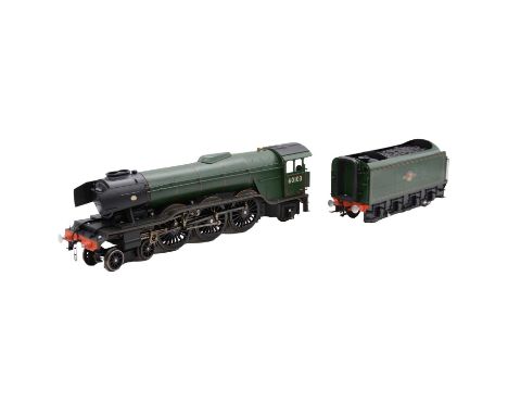 Accucraft gauge 1 model railway locomotive and tender, BR 4-6-2 class A3 'Flying Scotsman' no. 60103, with tender, 2-railCond