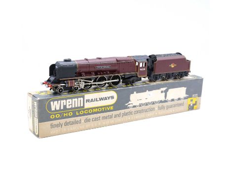 LOT AMMENDMENT:Wrenn Railways OO gauge model railway locomotive and tender, ref. W2226 BR 4-6-2 Coronation class 'City of Car