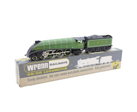 Wrenn Railways OO gauge model railway steam locomotive and tender, ref. W2209 LNER 4-6-2 class A4 'Golden Eagle' no. 4482, bo