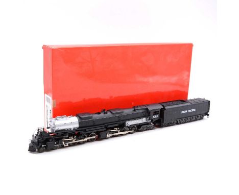 Rivarossi HO gauge model railway steam locomotive and tender, ref. 5412 UP 4-8-8-4 'Big Boy' no. 4000, boxed