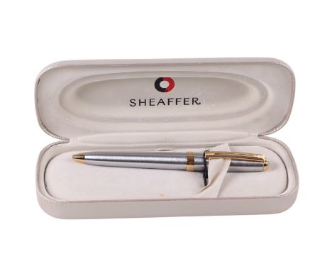 A boxed Schaeffer ballpoint pen. 
