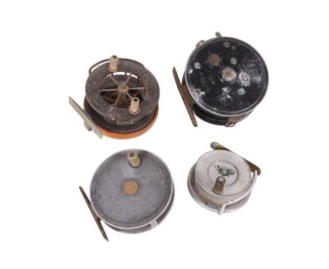 A Hardy Bros Sunbeam 2 3/4 inch fly fishing reel; together with an Allcocks Easicast no. 447510 fly fishing reel; an Eaton & 