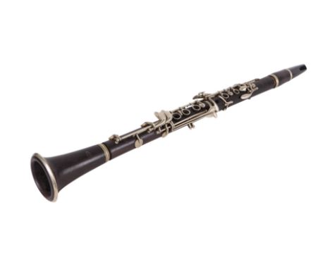A French Selmer clarinet, boxed.