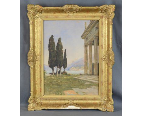 Pützhofen-Esters, Heinrich (1879 Krefeld - 1957 Selters) "Villa Colonne" al Val di Sogno um 1920, in Malcesine, Italien, Blic