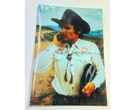 Autograph -  Film actor - Dennis Hopper - This lot has been obtained in person by an autograph collector, purchased from repu