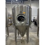 ABS 15 BBL Stainless Steel Fermentation Tank - Cone Bottom, Glycol Jacketed, Mandoo | Rig Fee $890