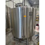 ABS 25 BBL Stainless Steel Glycol Jacketed Cold Liquor Tank (Approx. 6' Diameter an | Rig Fee $890