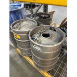 Lot of (3) Stainless Steel Half Barrel Brinks | Rig Fee $30