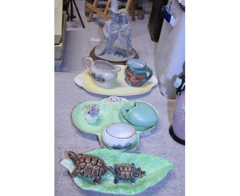 A selection of assorted ceramics including Wade, Royal Worcester etc 
