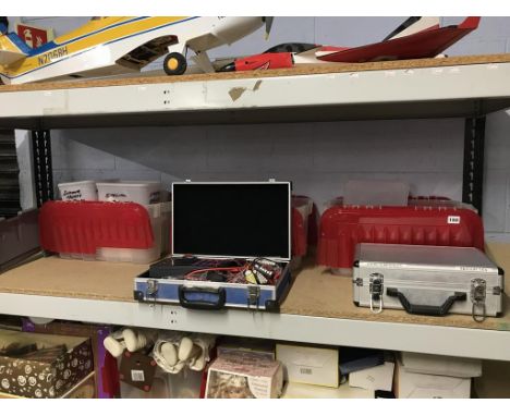 Assorted remote control tools, spares etc.