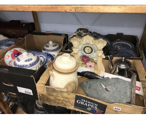 Shelf of assorted