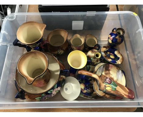 A box of H. and K. china
