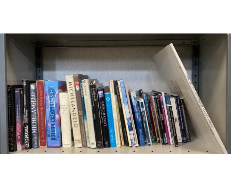 A mixed collection of art books to include Michelangelo, Bruegel, Durer, Van Gogh, Mondrian and others.