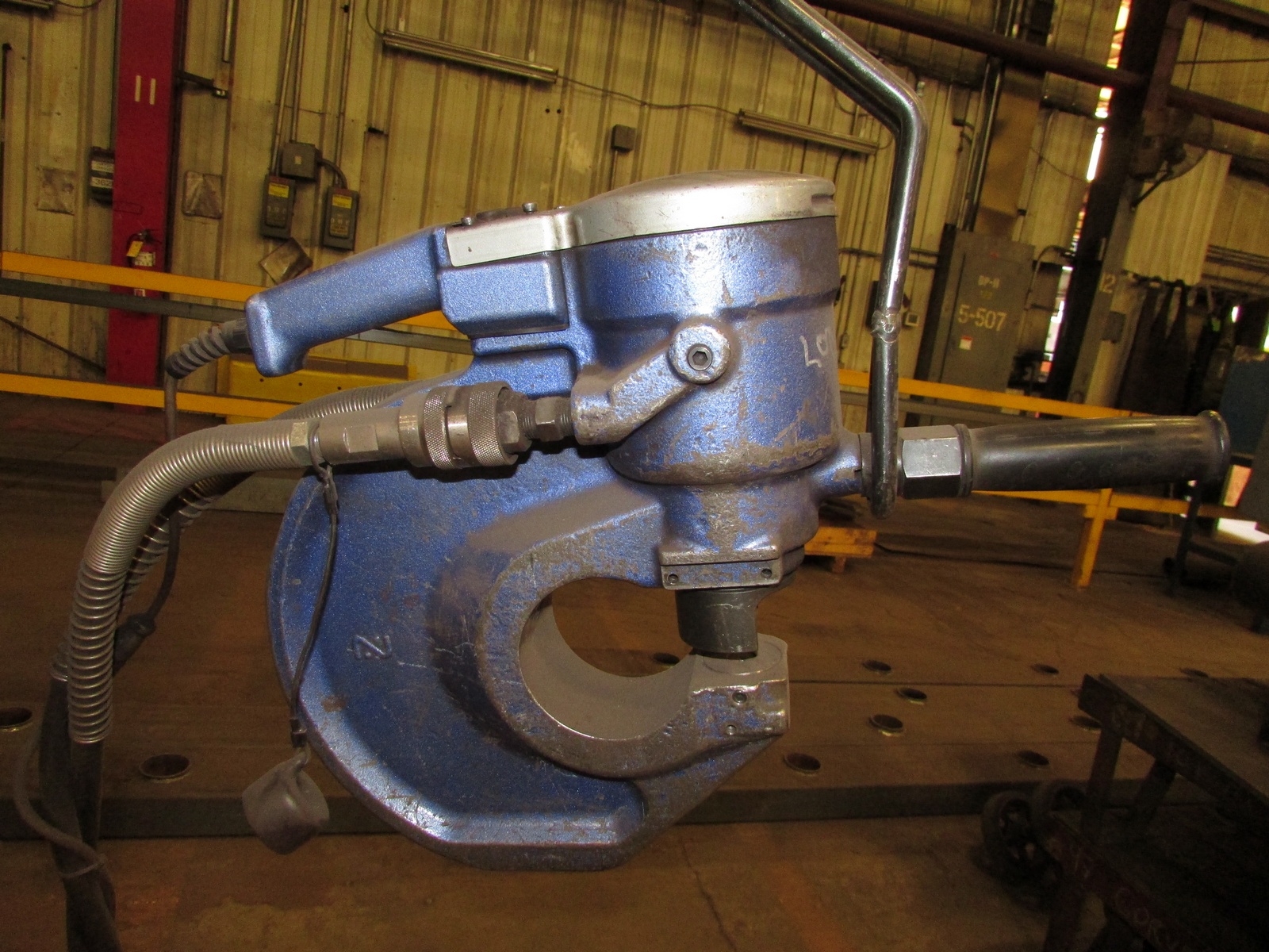 Nitto Kohki Portable Double Action Hydraulic CPunch, Mdl Selfer Ace