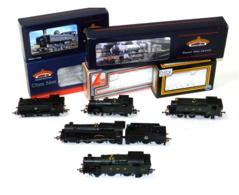 Bachmann, Dapol &amp; Lima Great Western Steam Engines (5) Bachmann: 31-307 Freshford Manor, BR Black, boxed. 56xx GWR 0-6-2T