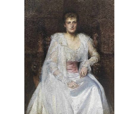 Sir James Jebusa Shannon, RA, RBA, RHA (British, 1862-1923)Portrait of Lady Gundrede O'Brien (nee de Trafford of Trafford Par