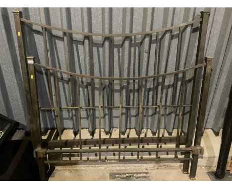 Edwardian brass bedstead