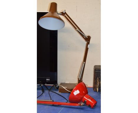 2 VINTAGE ANGLE POISE LAMPS     