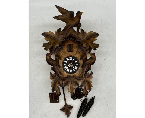 A vintage German cuckoo clock