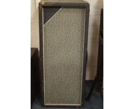 A pair of late 1960's Marshall 4x12 PA speaker cabinets.
