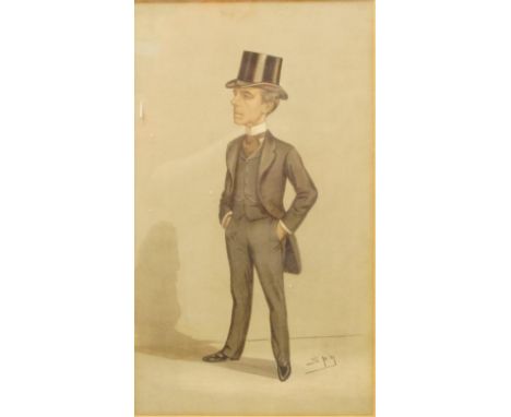 A Spy lithographic print, entitled Little Darling, 31cm x 18cm.