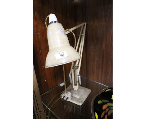 A VINTAGE ANGLE POISE LAMP