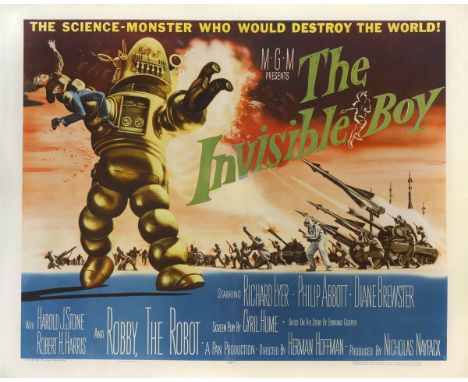 The Invisible Boy (1957)Original US posterArtist: Mort Künstler (b.1927)Unframed: 22 x 28 in. (56 x 71 cm)Paper backedFollowi