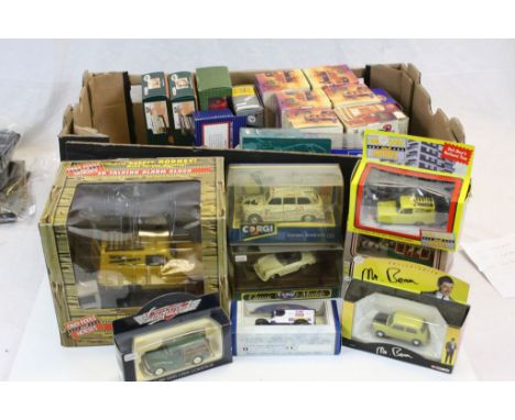 24 Boxed diecast models to include Matchbox Great Beers x 6, Corgi, Lledo, and a boxed Wesco Only Fools and Horses alarm cloc