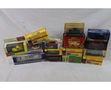 15 Boxed diecast models to include Corgi, Lledo, Vanguards, Matchbox and Oxford