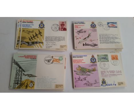 EPHEMERA, commemorative first day covers, mainly aviation, some signed, 81 signatures total, inc. M Clegg, P Latham, M Bettel