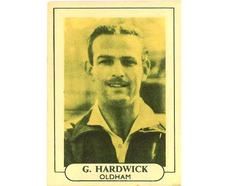 WILKINSON, Popular Footballers, nos. 12 Hardwicke (Oldham) &amp; 22 Mortensen (Blackpool) G to VG, 2