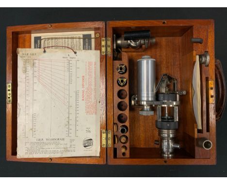 A Dobbie-McInnes (Glasgow) Engine Indicator,  cased 