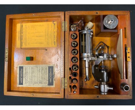 A Dobbie-McInnes (Glasgow) Engine Indicator,  cased 